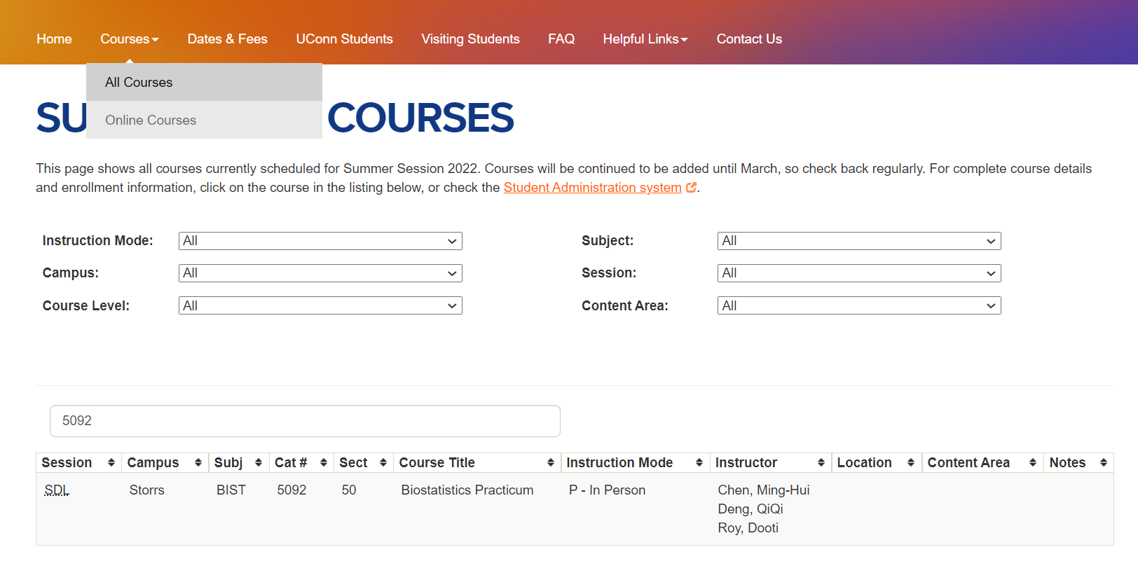 2021 UConn Statistics Virtual Biopharmaceutical Summer Academy